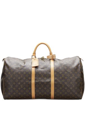 Louis Vuitton 1995 pre-owned Keepall 60 travel bag - Brown