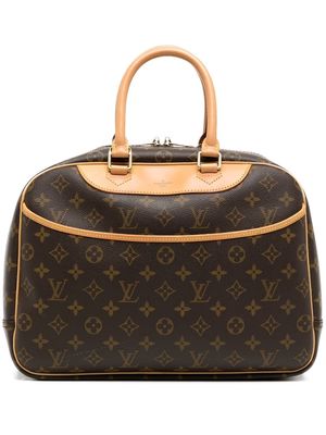 Louis Vuitton 1998 Pre-owned Monogram Deauville Bowling Bag - Brown