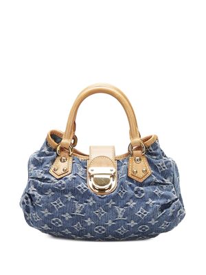 Louis Vuitton 2005 pre-owned Pleaty denim handbag - BLUE