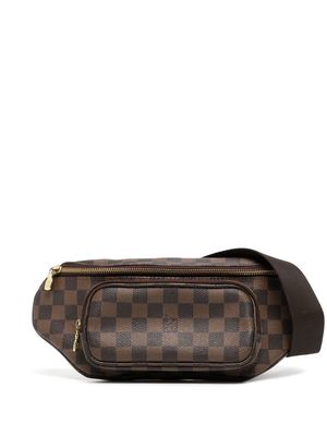 Louis Vuitton 2006 pre-owned Damier Ebène Melville belt bag - Brown