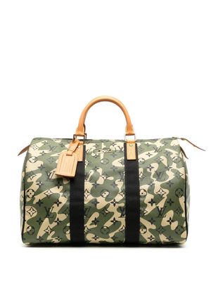 Louis Vuitton 2008 pre-owned Monogramouflage Speedy 35 handbag - Green