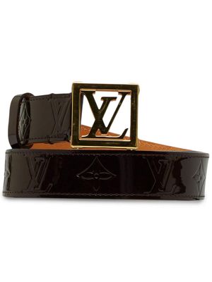 Louis Vuitton 2010 pre-owned Monogram Vernis Frame belt - Purple