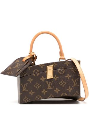 Louis Vuitton 2014 pre-owned Monogram Twisted Box two-way handbag - Brown