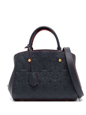 Louis Vuitton 2016 pre-owned Montaigne MM handbag - Black