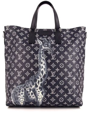 Louis Vuitton 2017 pre-owned Chapman Brothers tote bag - Blue