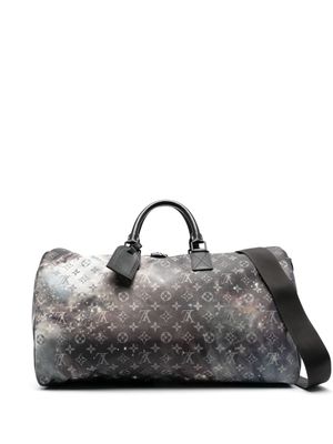 Louis Vuitton pre-owned Keepall 50 Galaxy bag - Black