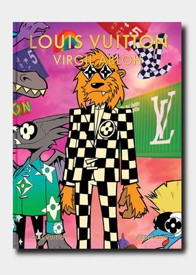 "Louis Vuitton: Virgil Abloh" Classic Cartoon Cover Book by Anders Christian Madsen