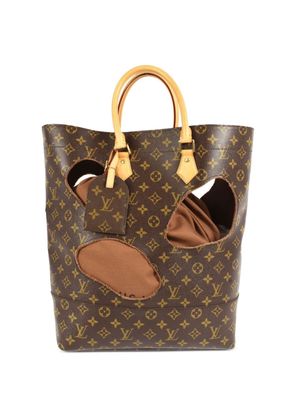Louis Vuitton x Comme des Garçons 2014 pre-owned cut-out tote bag - Brown