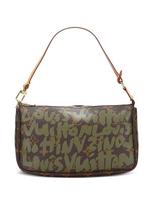 Louis Vuitton x Stephen Sprouse 2001 pre-owned Graffiti Pochette Accessoires shoulder bag - Brown