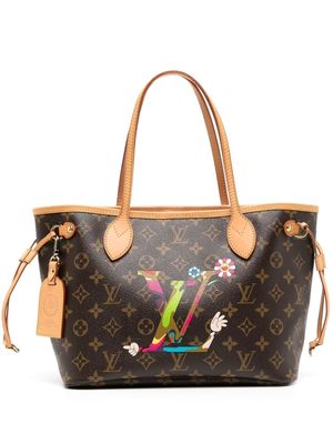 Louis Vuitton x Takashi Murakami 2007 pre-owned Neverfull PM tote -  ShopStyle