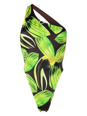 Louisa Ballou 0-0-0 floral-print swimsuit - Green