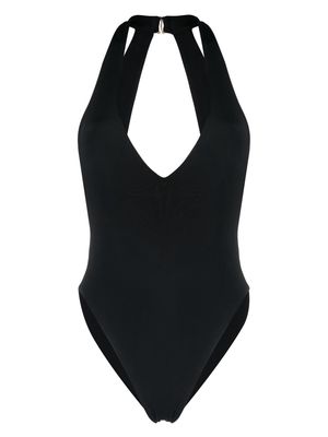 Louisa Ballou High Sea open-back swimsuit - Black
