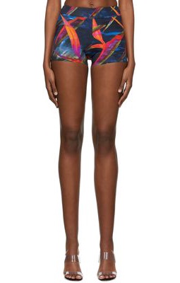 Louisa Ballou Multicolor Nylon Shorts