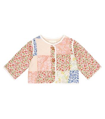 Louise Misha Baby Amalina floral padded jacket