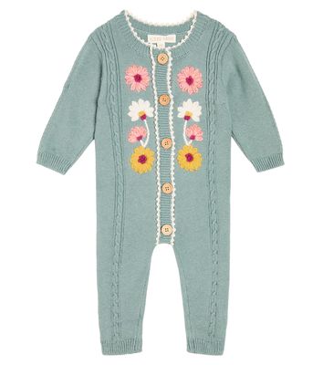 Louise Misha Baby Idrisa cotton-blend jumpsuit