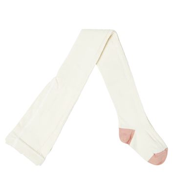 Louise Misha Cable-knit cotton-blend socks