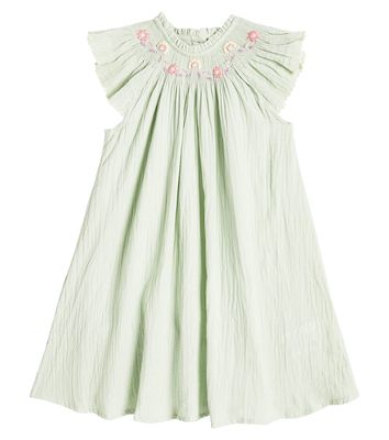 Louise Misha Edith embroidered cotton dress