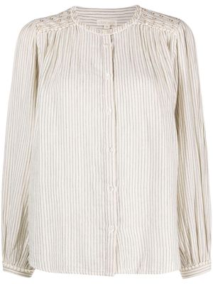Louise Misha Jeanne stripe-pattern shirt - Neutrals