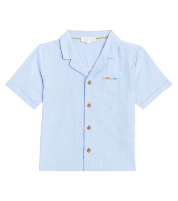 Louise Misha Lov embroidered cotton shirt