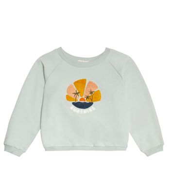 Louise Misha Samuel embroidered cotton sweatshirt