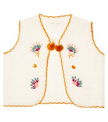 Louise Misha Sylna embroidered sweater vest