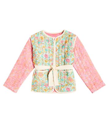 Louise Misha Teliani floral cotton jacket