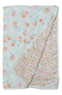 Loulou Lollipop Print Muslin Quilt in Blue Multi Color 