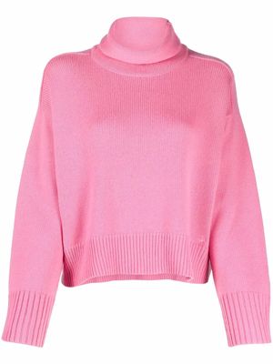 Loulou Studio Ashes roll-neck jumper - Pink