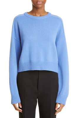Loulou Studio Bruzzi Oversize Wool & Cashmere Sweater in Blue