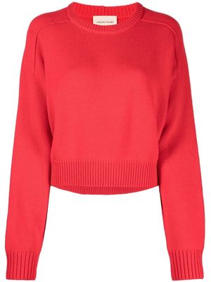 Loulou Studio Bruzzi wool-cashmere jumper - Red