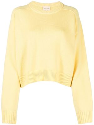 Loulou Studio Bruzzi wool-cashmere jumper - Yellow