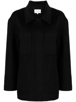 Loulou Studio cashmere buttoned jacket - Black
