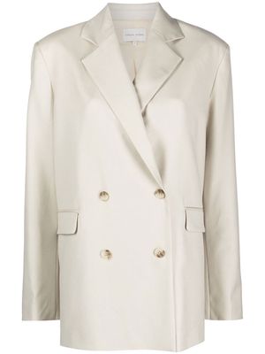 Loulou Studio double-breasted blazer - Neutrals