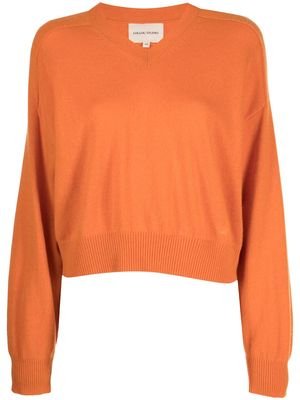 Loulou Studio Emsalo V-neck sweater - Orange