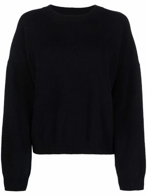 Loulou Studio Galli dropped-shoulder jumper - Black