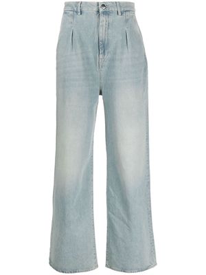 Loulou Studio high-waist wide-leg jeans - Blue