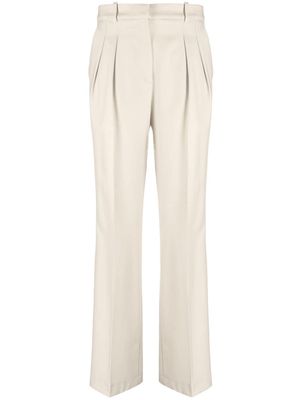 Loulou Studio high-waisted tailored trousers - Neutrals