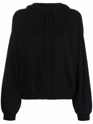 Loulou Studio Linosa cashmere hoodie - Black