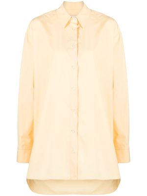 Loulou Studio long-sleeve cotton shirt - Yellow