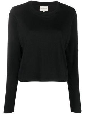 Loulou Studio long-sleeve cotton T-shirt - Black