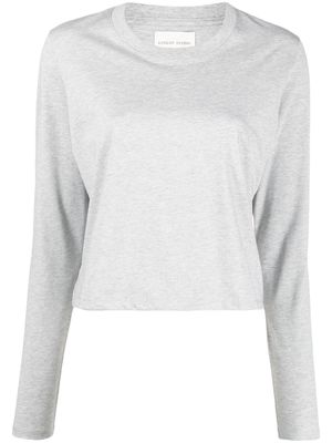 Loulou Studio long-sleeve cotton T-shirt - Grey