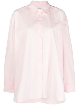 Loulou Studio oversized button-up shirt - Pink