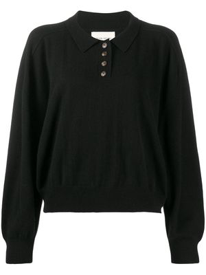 Loulou Studio relaxed cashmere shirt - Black