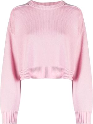 Loulou Studio ribbed-detail knit jumper - Pink