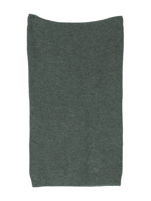 Loulou Studio ribbed-knit cashmere scarf - Grey