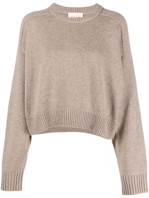 Loulou Studio ribbed-knit oversized sweater - Brown