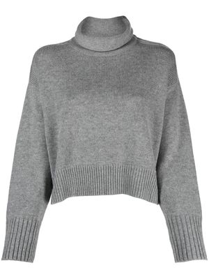 Loulou Studio roll neck sweater - Grey