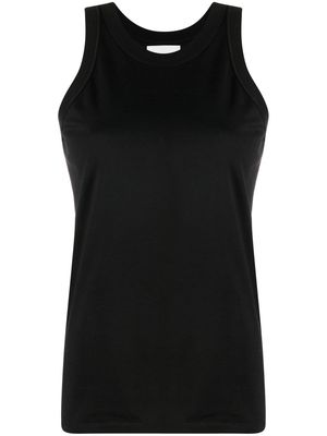 Loulou Studio round-neck sleeveless tank top - Black
