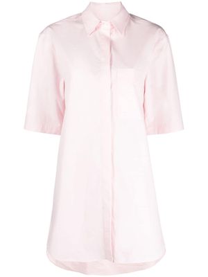 Loulou Studio short-sleeve shirt dress - Pink