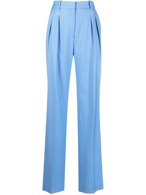 Loulou Studio straight-leg tailored trousers - Blue